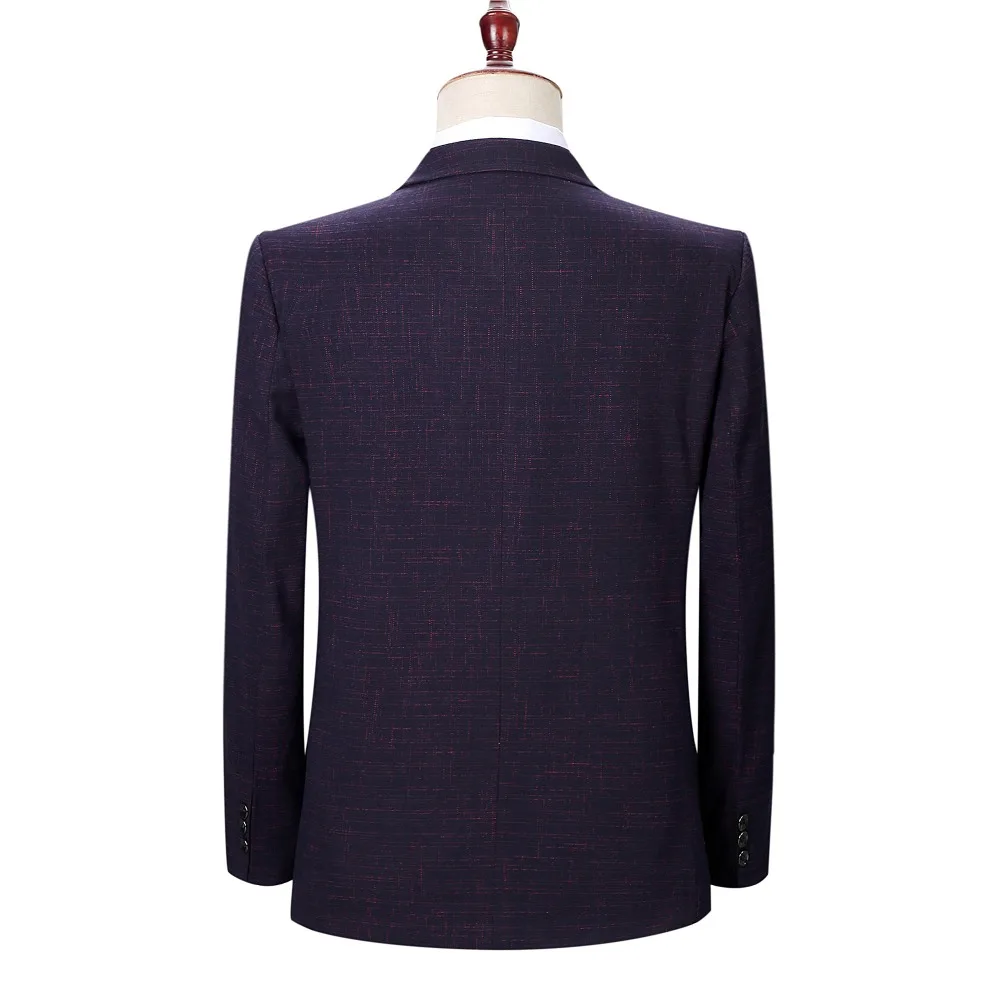 WAEOLSA Mens Blazers Elegance Jackets Suits 2 Buttons Top Fly Man Smart Casual Blazer Masculino Office Outfits Male Garment 4XL