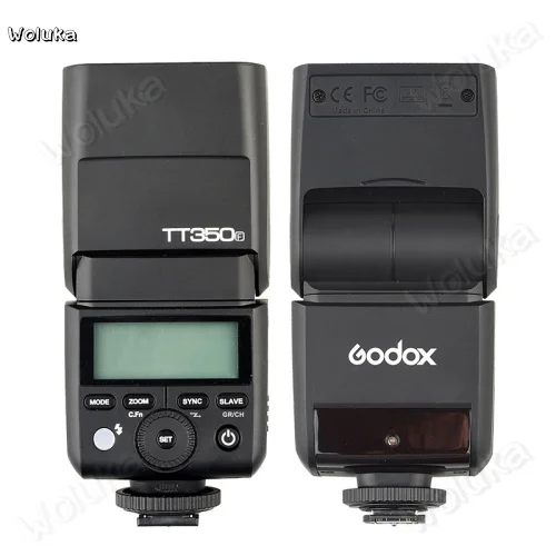 Godox TT350F флэш-беззеркальных камер Авто Портативный типа «Горячий башмак лампа XT1XT2X100TX-PRO2 CD50 T07