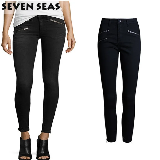 Clearance Black Jeans Women High Waisted Jeans Femme Laduies Denim