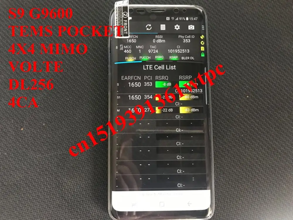 s9 g9600 tems карманный телефон+ Поддержка volte& 4CA+ QAM256+ 4X4 MIMO