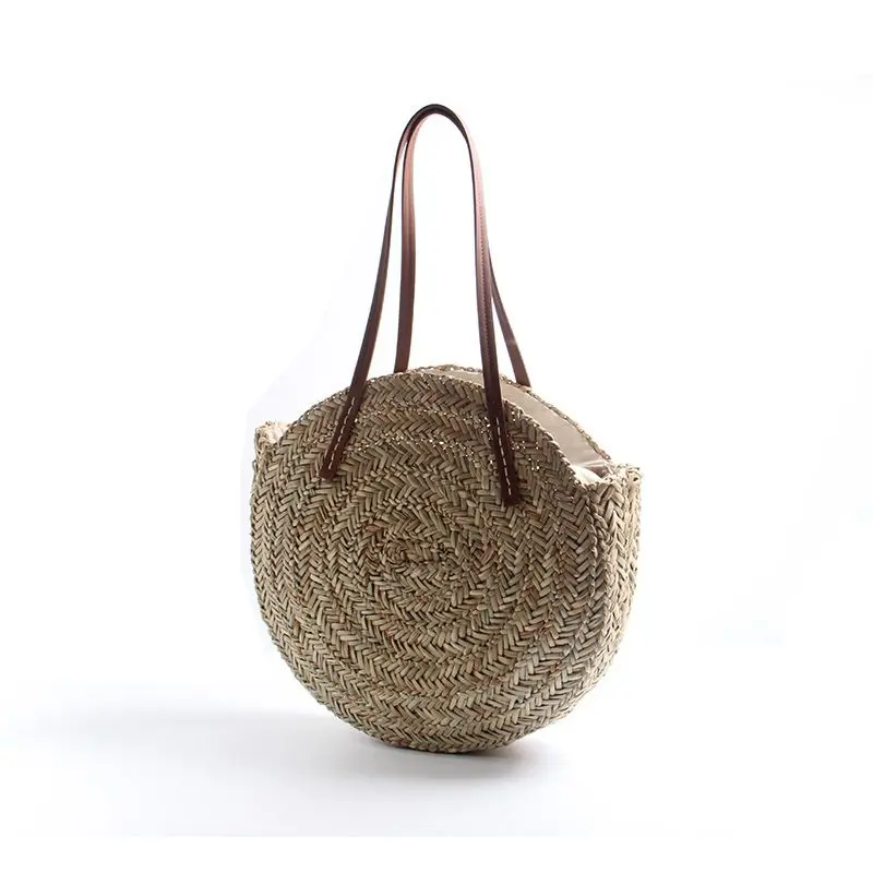 grande tote círculo bolsa ombro F-217