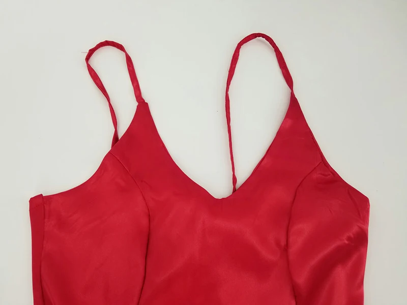 Forefair Mini Dress Sexy Club Wear Spaghetti Strap  (8)