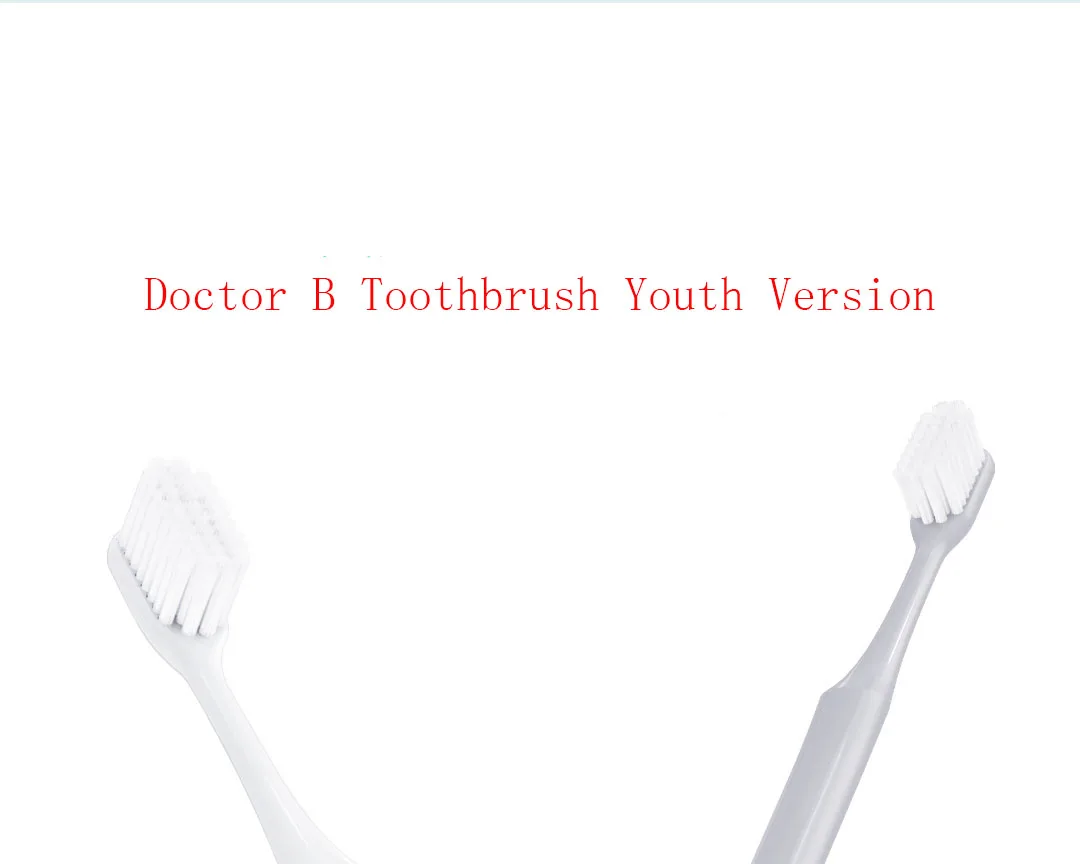 1 шт. Xiaomi Youpin Doctor B зубная щетка Молодежная версия лучшая щетка проволока 2 цвета уход за деснами ежедневная Чистка