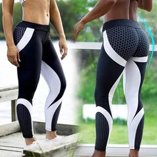 Женские штаны для йоги с принтом «пуш-ап», Сексуальные облегающие леггинсы для хип-хопа, леггинсы для фитнеса, тренировок, гимнастики, стрейчевые, для бодибилдинга, тренировок