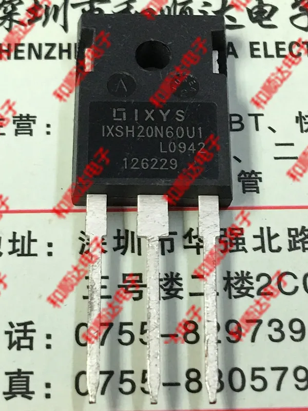 Ixsh20n60u1|IXSH20N60U1| |