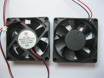 

1 pcs Brushless DC Cooling Fan 7 Blade 24V 7025S 70x70x 25mm 2 wires