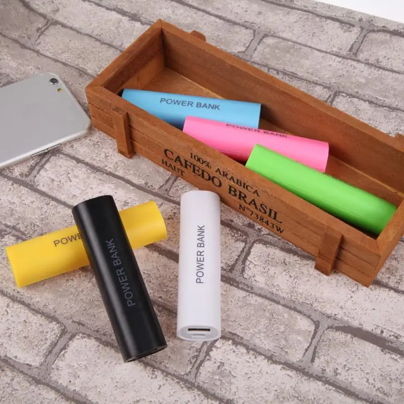 Портативный внешний аккумулятор USB для мобильного телефона f/ 1x18650 зарядное