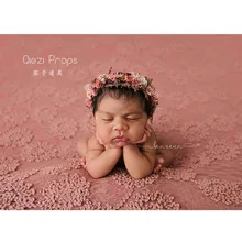 Новорожденный реквизит для фотосъемки детское одеяло для студийной фотосъемки 150*150 см Младенческая Детская фотография Реквизит Аксессуары для фона