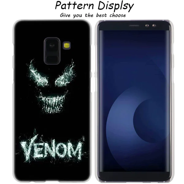 MLLSE Venom темно Минимальный футляр для samsung Galaxy A10 A20 A30 A40 A50 A70 A20E A2 CORE M10 M20 M30 Горячий Модный чехол с принтом"