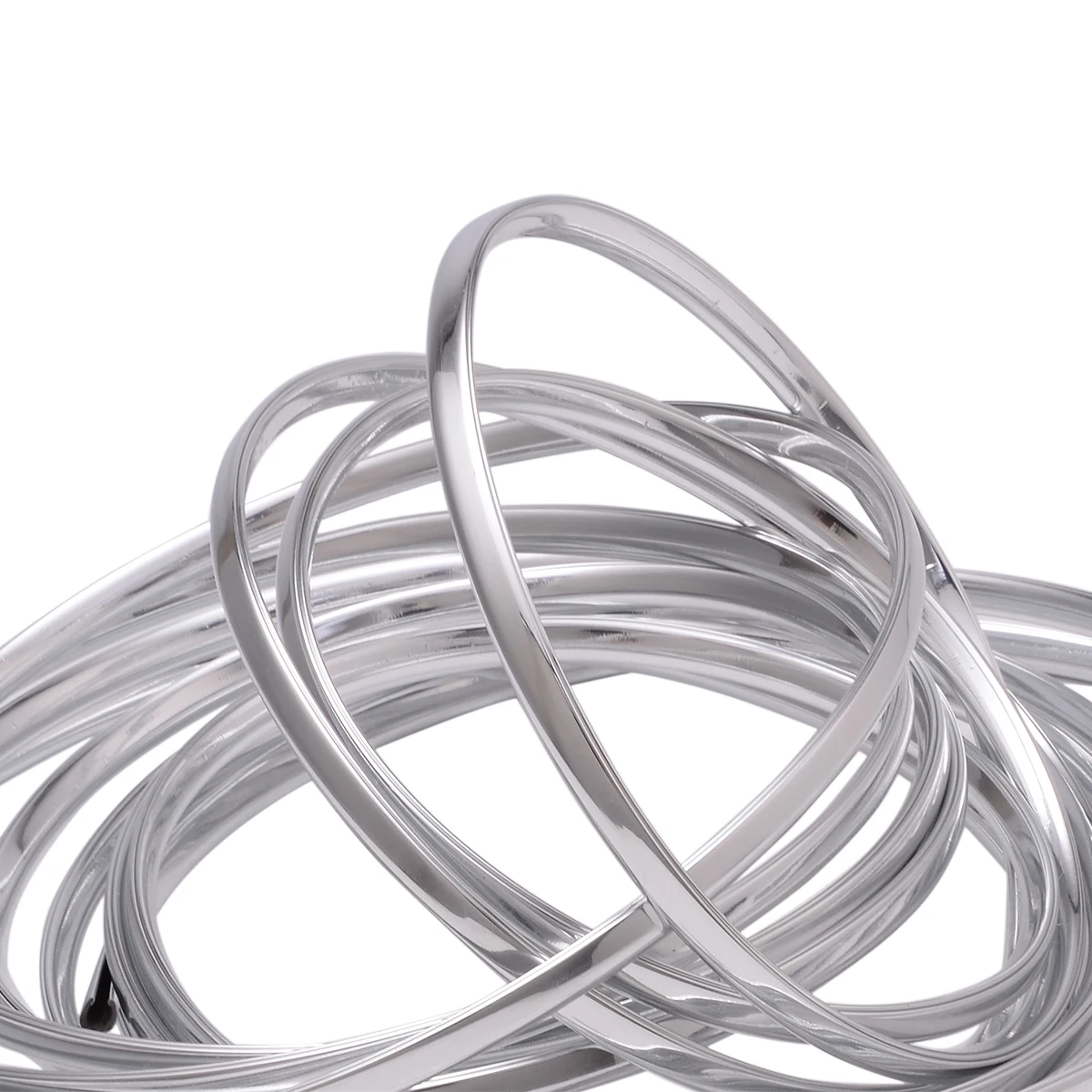 1pcs Car Door Moulding Strip 6M Chrome Car Body Door Edge Moulding Trim Strip Scratch Guard Protector Car Chrome