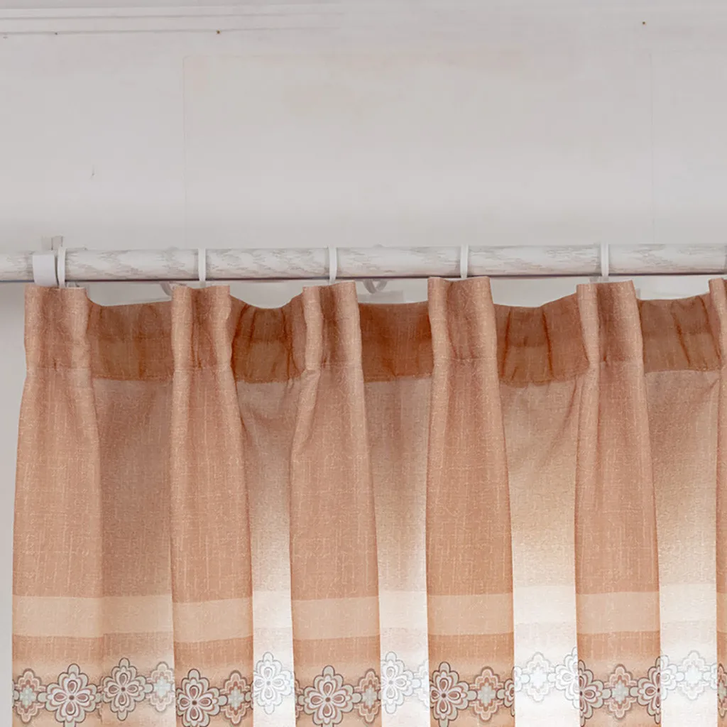 Gacsidy Store 1 шт. 200 × 100 см занавески оконные шторы с драпировкой и вставкой оттеняющий шарф подзоры современная спальня гостиная занавес s