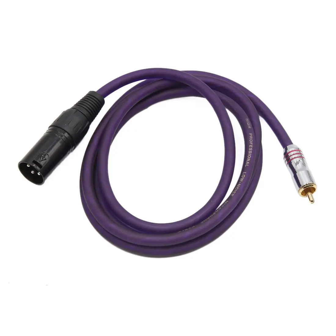 Uxcell XLR штекер RCA стерео аудио провод для микрофона кабель фиолетовый 1 5 м длинный |