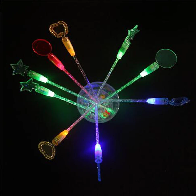 LED Glowing Stir Bar Flashing Led Light Up Toys Christmas Luminous Toys For Kids Party Bar Club Supplies Stick Toy Glow Party (2)