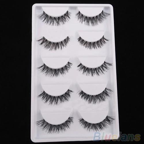 5 пар/комплект накладные ресницы 4ccz|eye lashes extension|lash extensioncross false eyelashes |