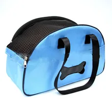 Складная сумка для переноски питомцев Оксфорд дышащая сетка кошка переноски снаружи портативная дорожная сумка для собак водонепроницаемая