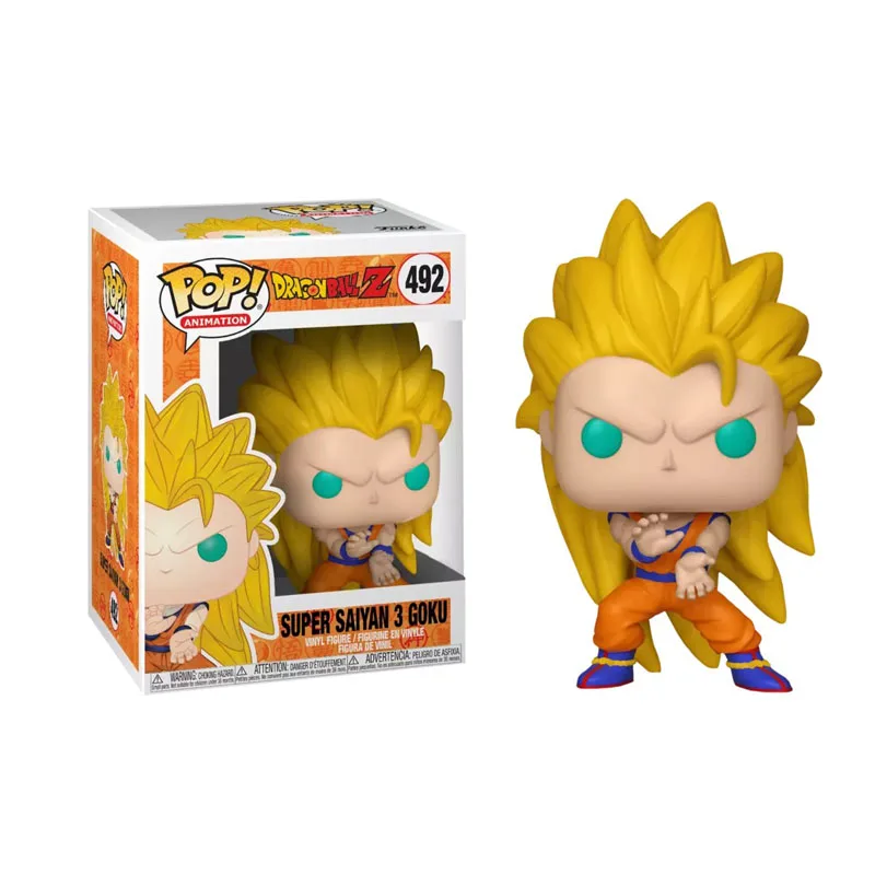 Экшн фигурка FUNKO POP из аниме Драконий жемчуг супер сайян Гоку Фриза великолепная