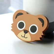 Powstro 10 Вт Быстрая зарядка беспроводное зарядное устройство База милый мультфильм Универсальный адаптер для беспроводной зарядки поддержка автоматического отключения питания