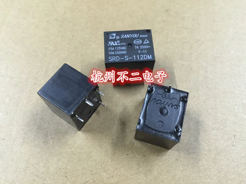 

Relay SRD-S-112DM 4-pin set of normally open T73 for JQC-3FF-12VDC-1HS