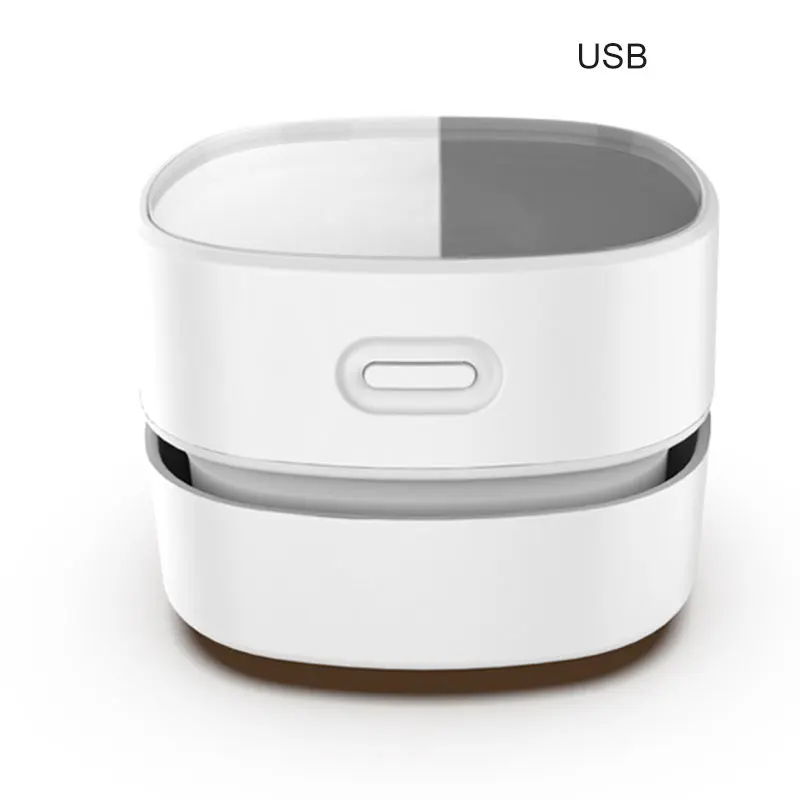 USB Настольный пылесос мини легкий простой в использовании для дома офисный этаж TT-best - Color: USB