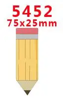 Free shipping 30 pcs planar resin ribbon back to school resin pr6272 - Цвет: 5452
