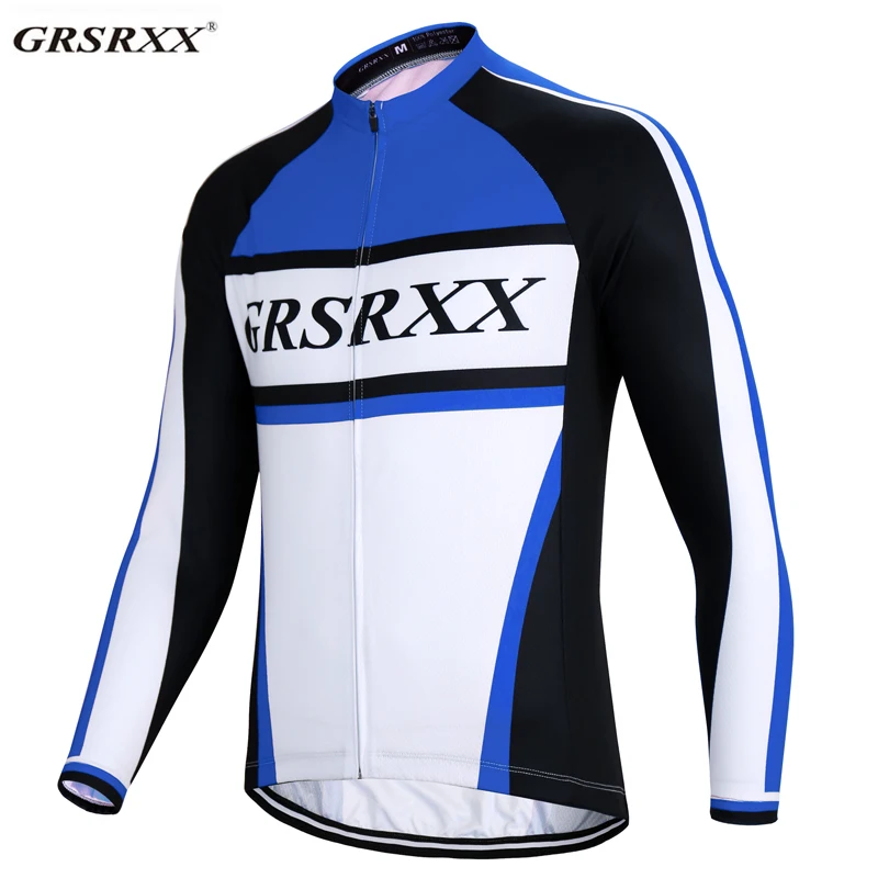 Cycling Jersey GRSRXX Anti-UV Pro Велоспорт Джерси горный велосипед одежда велосипедная Осенняя дышащая велосипедная одежда для мужчин - Цвет: Cycling Jersey