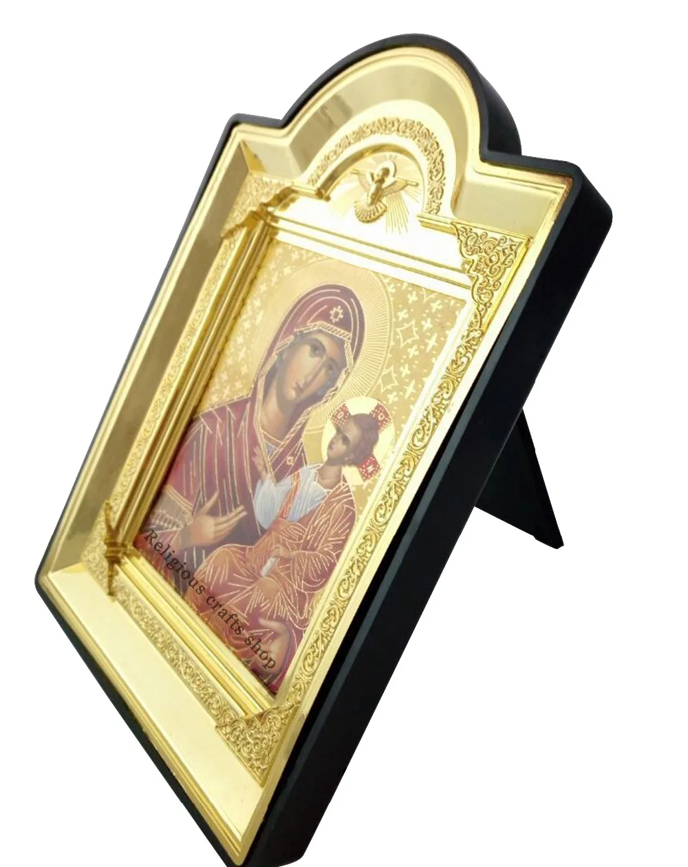 Пластиковая фоторамка бронзового цвета значок Софийского St Elpis pistis агапэ религиозные Portrat церковь поставки и христианский дом товара