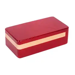 Большая таинственная коробка деревянная Kong Ming Lock Puzzle Prop Gift Box-красный