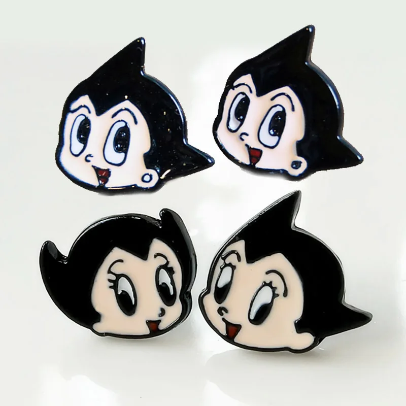 IVYYE Астро-мальчик Мода Аниме Сережка с героями мультфильмов милые серьги-гвоздики с животными для женщин девочек детские ювелирные изделия Рождественские новые подарки