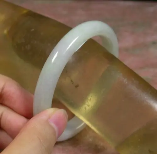 

2392 Natural A JADE Jadeite Bangle Bracele