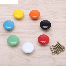 1Pc Round Cabinet Knob Handle Ceramic Door Cupboard Drawer Kitchen Pull Home Decor 1Pc Round Cabinet Knob Handle Ceramic Door Cupboard Drawer Kitchen Pull Home Decor