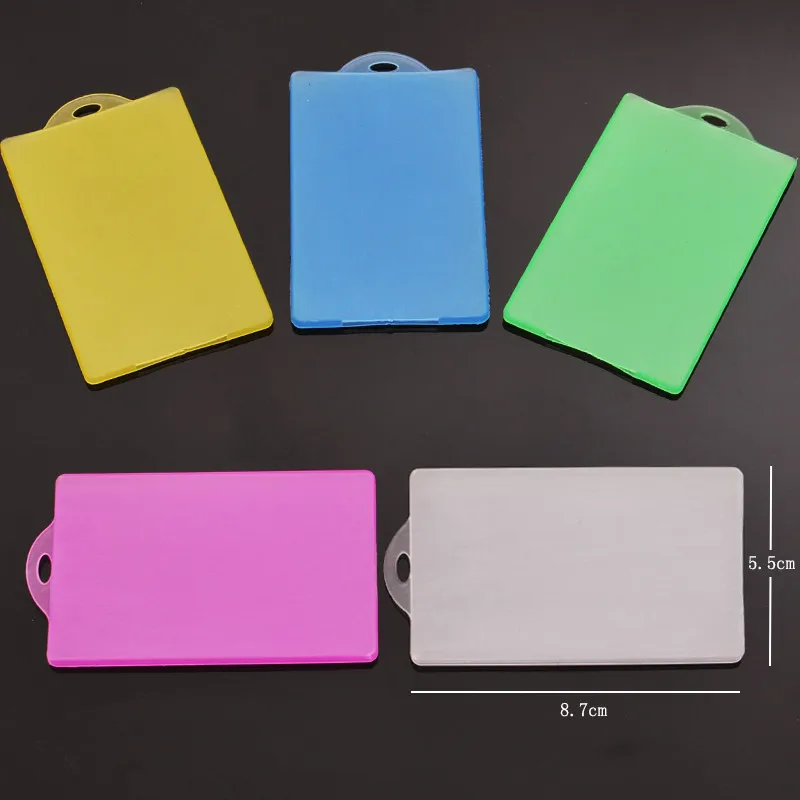 

Plastic Card Case Cover Holder Credit Card Holders Transparent Card for Girl Gift