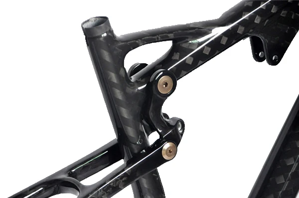 Both QR & AXEL rear, Disc brake, 29er carbon full suspension frame MB836-3