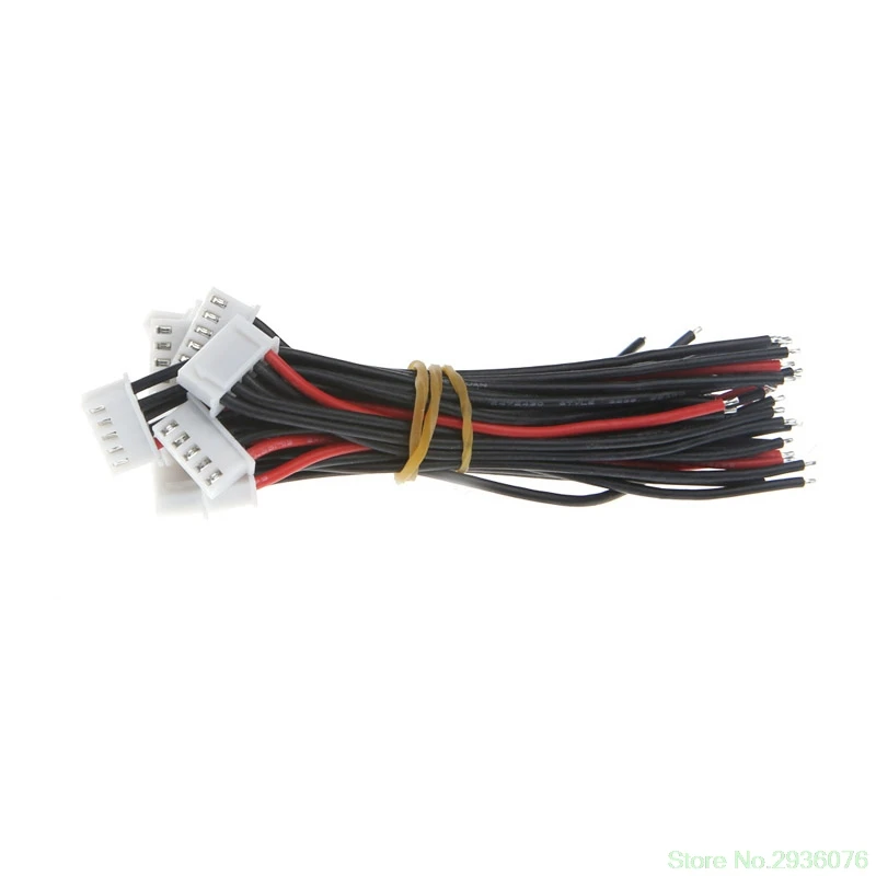 

4S1P Lipo Battery Balance Charger Cable 22 AWG Silicon Wire JST XH Cnnector 10CM