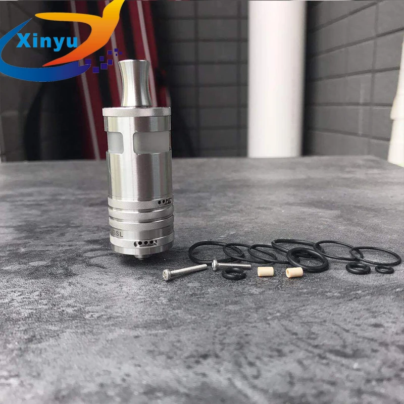 

NEWEST YFTK taifun gsl RTA Rebuildable 316 stainless steel 24mm 5.0ml capacity Control Adjustable Airflow tank vs Taifun GT4 RTA