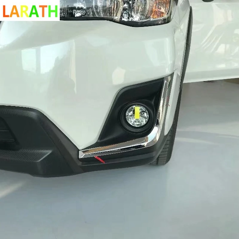 Новый автомобиль внешние аксессуары для Subaru XV 5 дверей 2017 2018 ABS Хром Передняя