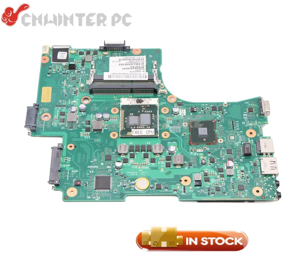 Материнская плата NOKOTION для ноутбука Toshiba Satellite L650 HM55 DDR3 Бесплатный ЦП 1310A2332403 V000218090