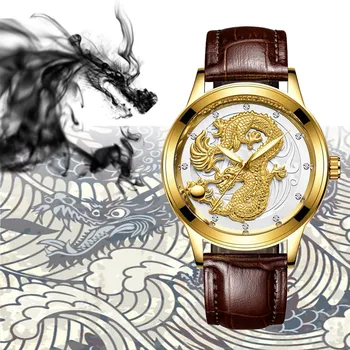 

LongFeng Couple Table Luminous Gold Color Quartz Ultra-thin Steel Belt Watch Men's watch Wrist Party decoration Business Watch