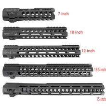 Тактический 12 дюймов поплавок Keymod Handguard Пикатинни квадратный рот для AR серии Тип оружия для охоты
