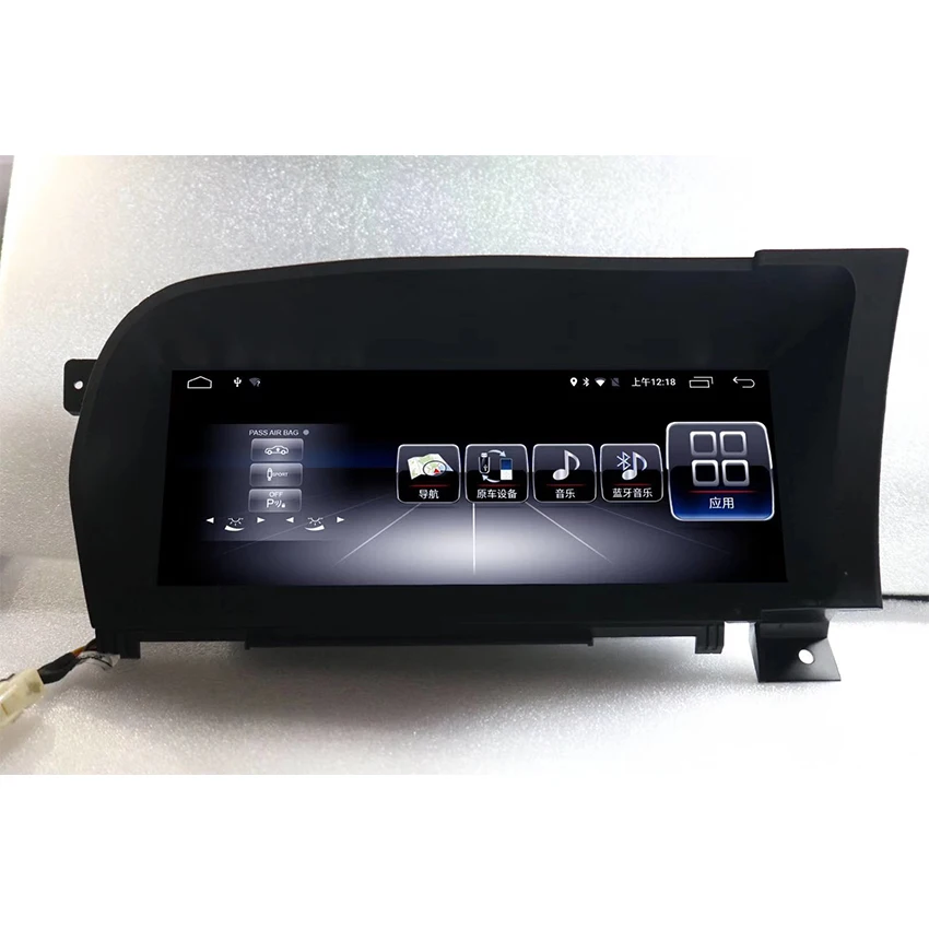 Excellent Liislee For Mercedes Benz S Class W221 2006~2013 GPS Navigation Android Original Car System Radio HD Screen multimedia player 4