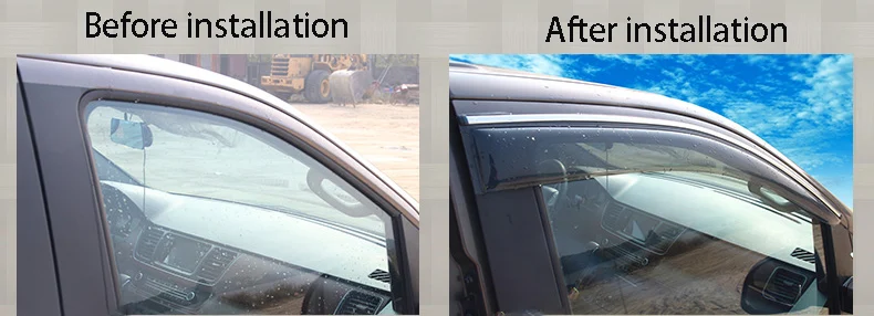 Автомобильная Водонепроницаемая Декоративная полоса солнцезащитный козырек специальный модифицированный оконный дождь украшение для бровей для Toyota Previa Estima