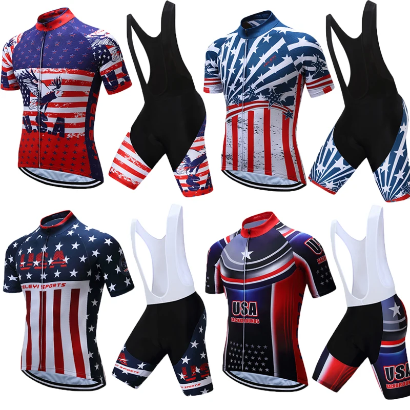 

Teleyi men's 2019 cycling jersey set road bike clothing pro team bicycle uniform maillot mtb clothes sports skinsuit suit dress