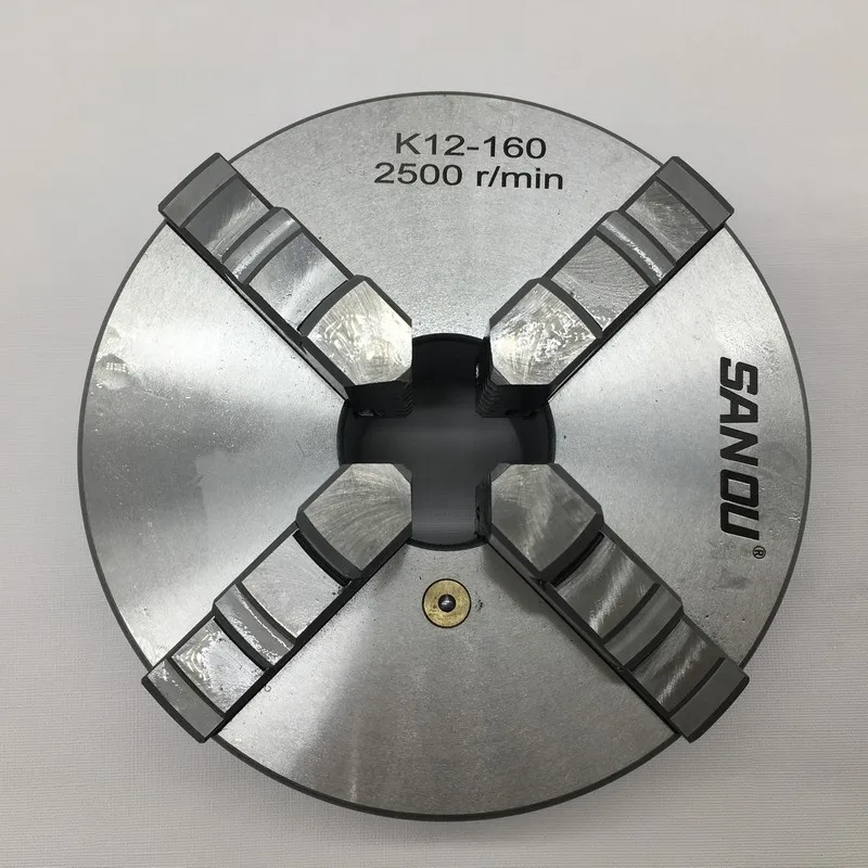 SANOU K12 160 4 Челюсти мм 6 ''самоцентрирующийся токарный станок упрочненный