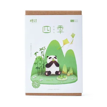 

30 Sheets/Set Four Seasons Animal Series Postcard/Greeting Card/Message Card/Birthday Letter Envelope Gift Card