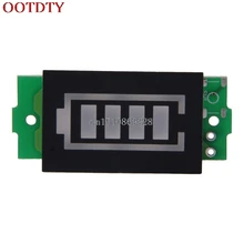 Один 3,7 V литиевая Батарея Ёмкость индикаторный модуль 4,2 V Синий Дисплей тестер M126 горячая распродажа