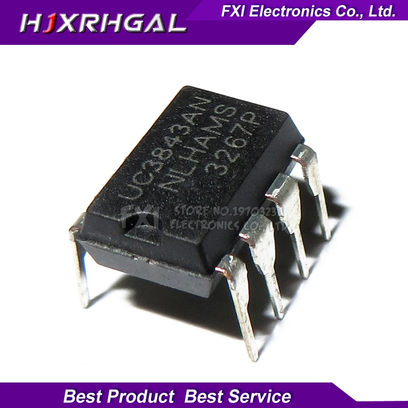 

10PCS/Lot UC3843B UC3843BN UC3843BN UC3843 3843 DIP8 DIP Switching Power Converter