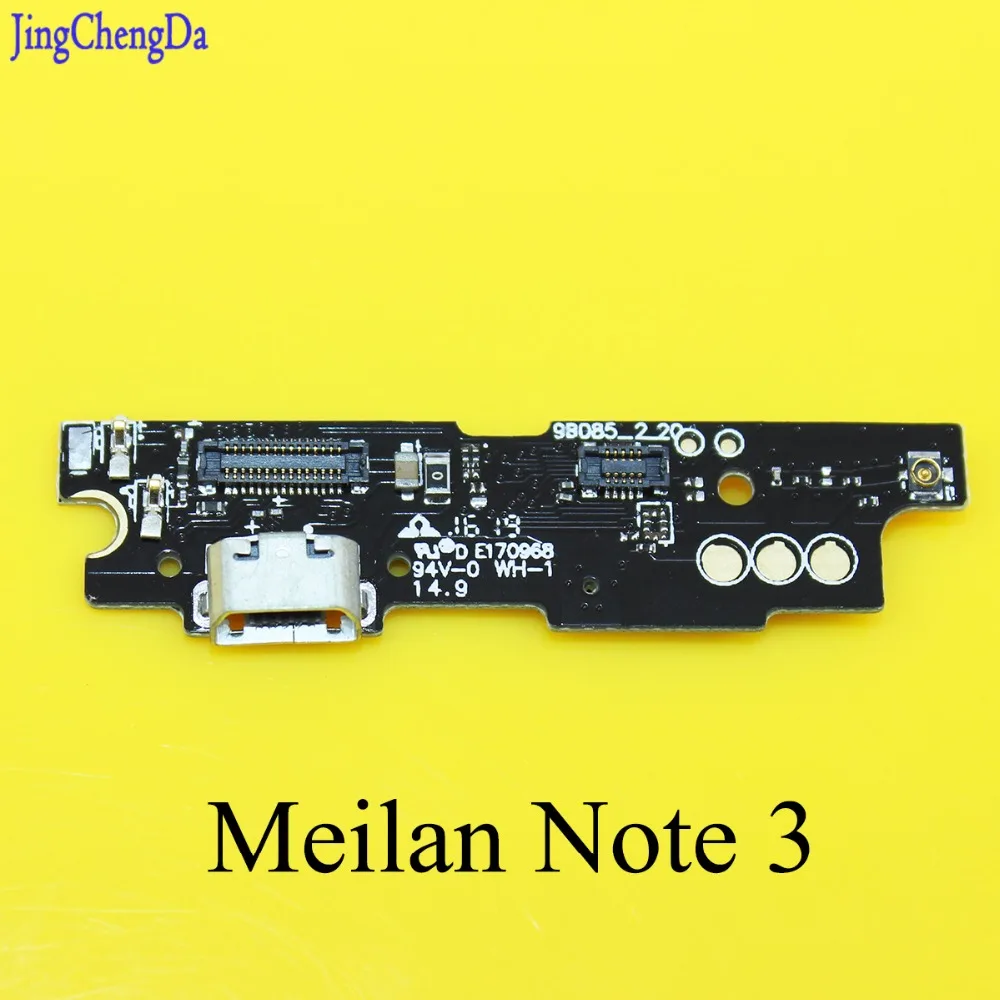 

JCD For Meizu M3 Meilan Note 3 Micro usb charging dock port flex cable +Microphone Flex Cable Charger Connector Plug