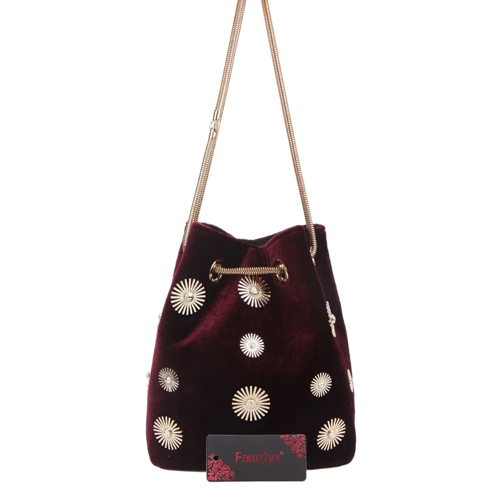 E1874-Fawziya-clutch bag frame-Red (8)