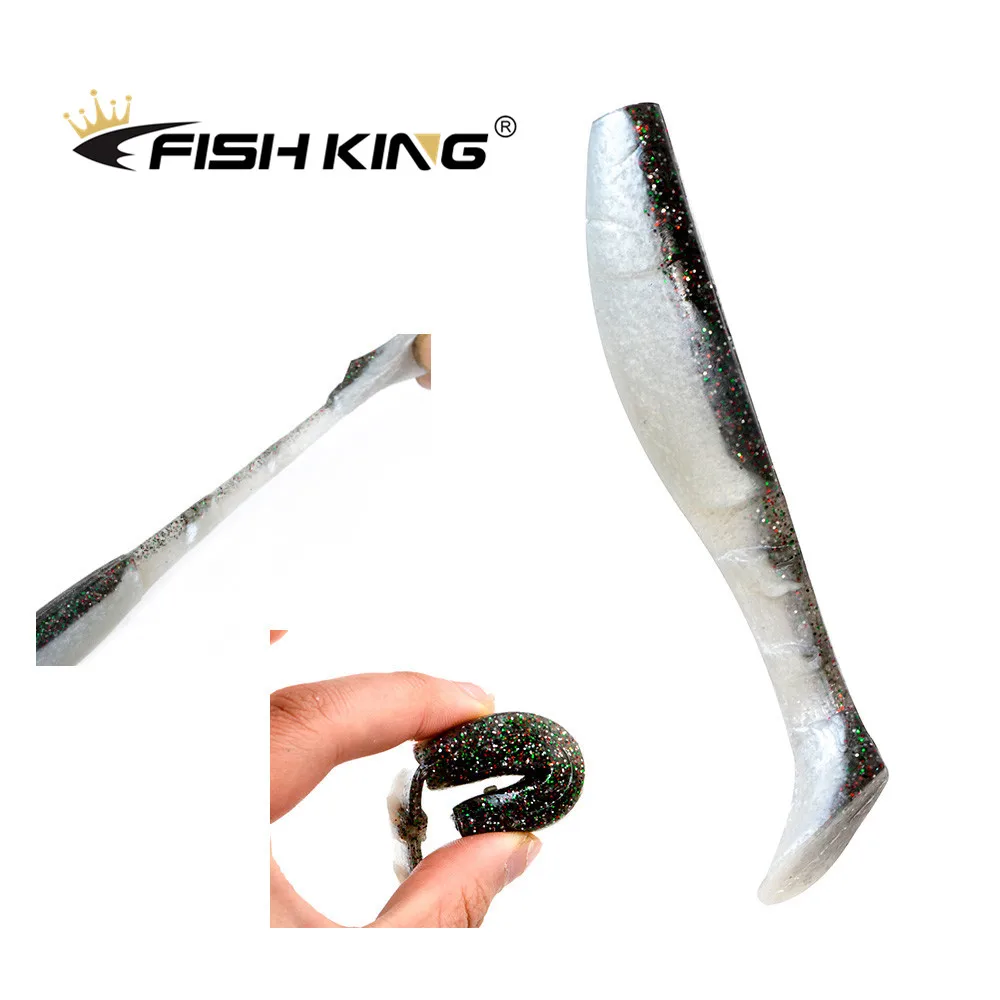 Рыболовные приманки FISH KING 7 5 г 90 мм 14 115 6 шт. приманка с хвостом искусственная
