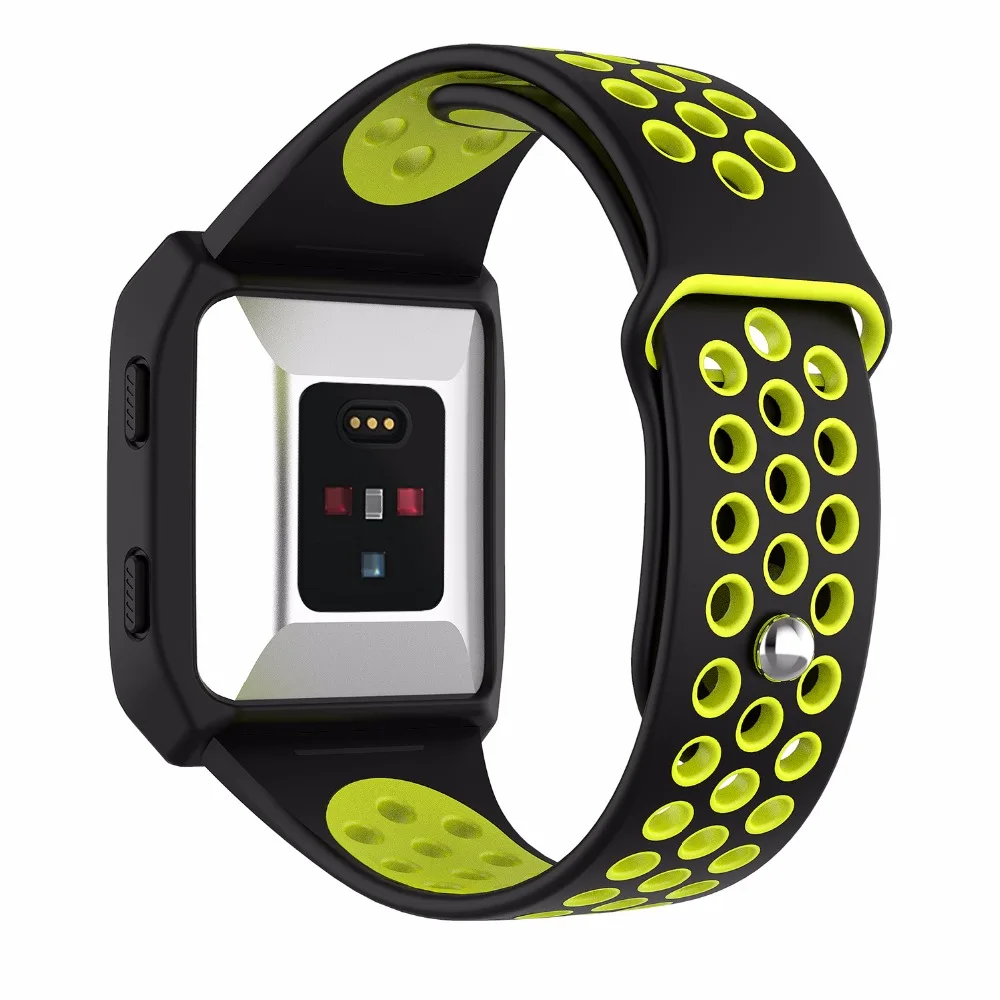 Myriann ремешки для часов Fitbit Ionic мягкие сменные спортивные умные часы мужчин и