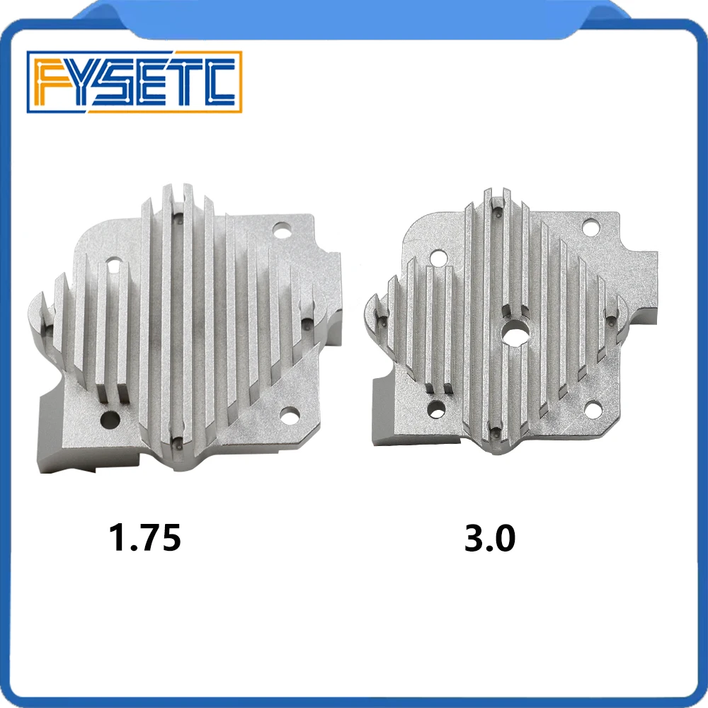 Titan Aero и V6 Aero Heatsink 1,75 мм или 3,0 мм обновление Titan экструдер V6 Hotend теплоотвод для Prusa i3 части 3d принтера